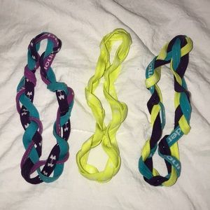 Under Armour braided headbands